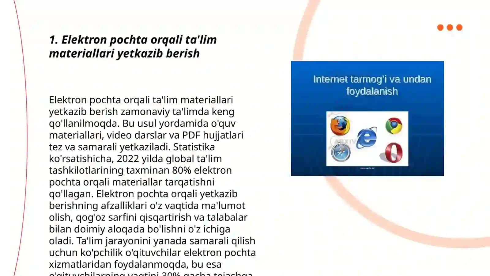 Internetdan masofaviy taʼlimni tashkil qilish 3