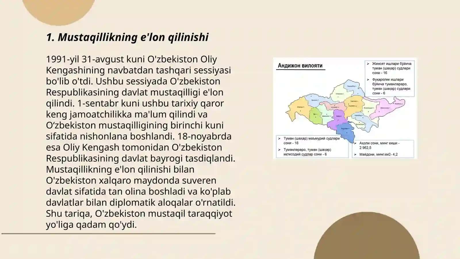 Ôzbekistonda demokratik fuqarolik jamiyati asoslarining shakllanishi amalga oshirilgan siyosiy islohotlar 3