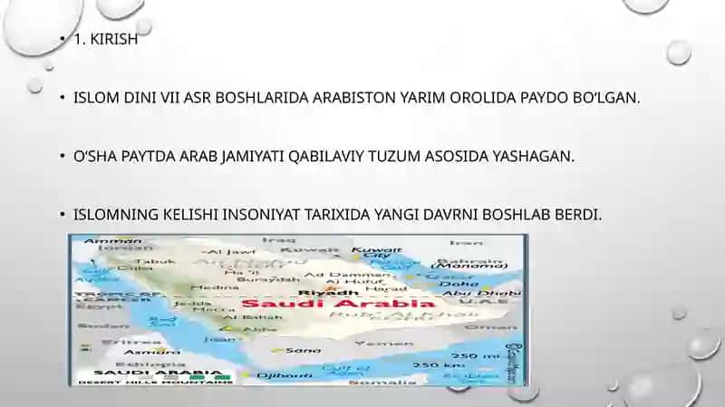 Islomdinining paydobo‘lishidagi ijtimoiy-siyosiy va madaniy sharoitlar 3
