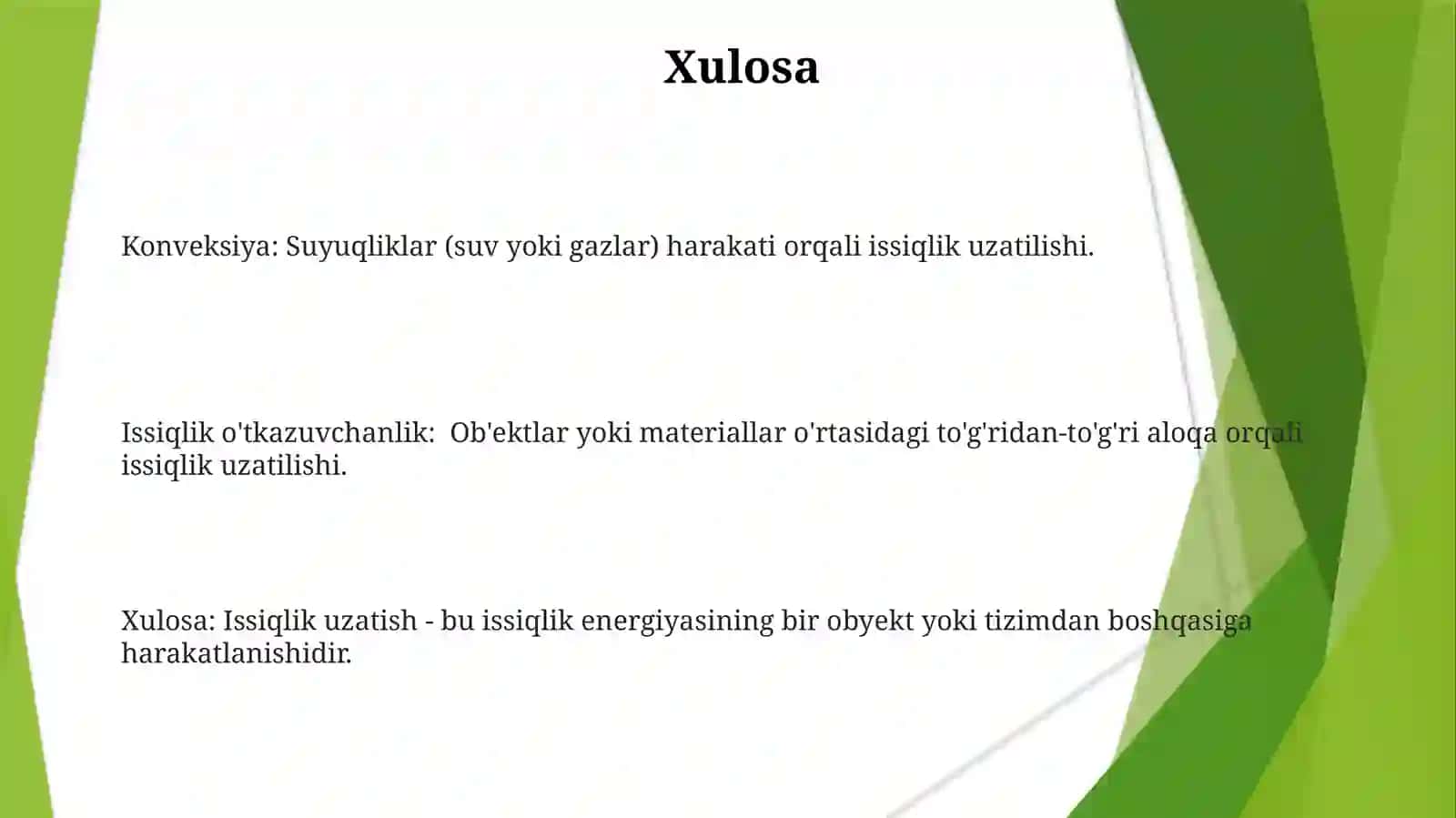 Issiqlikuzatishturlari 3