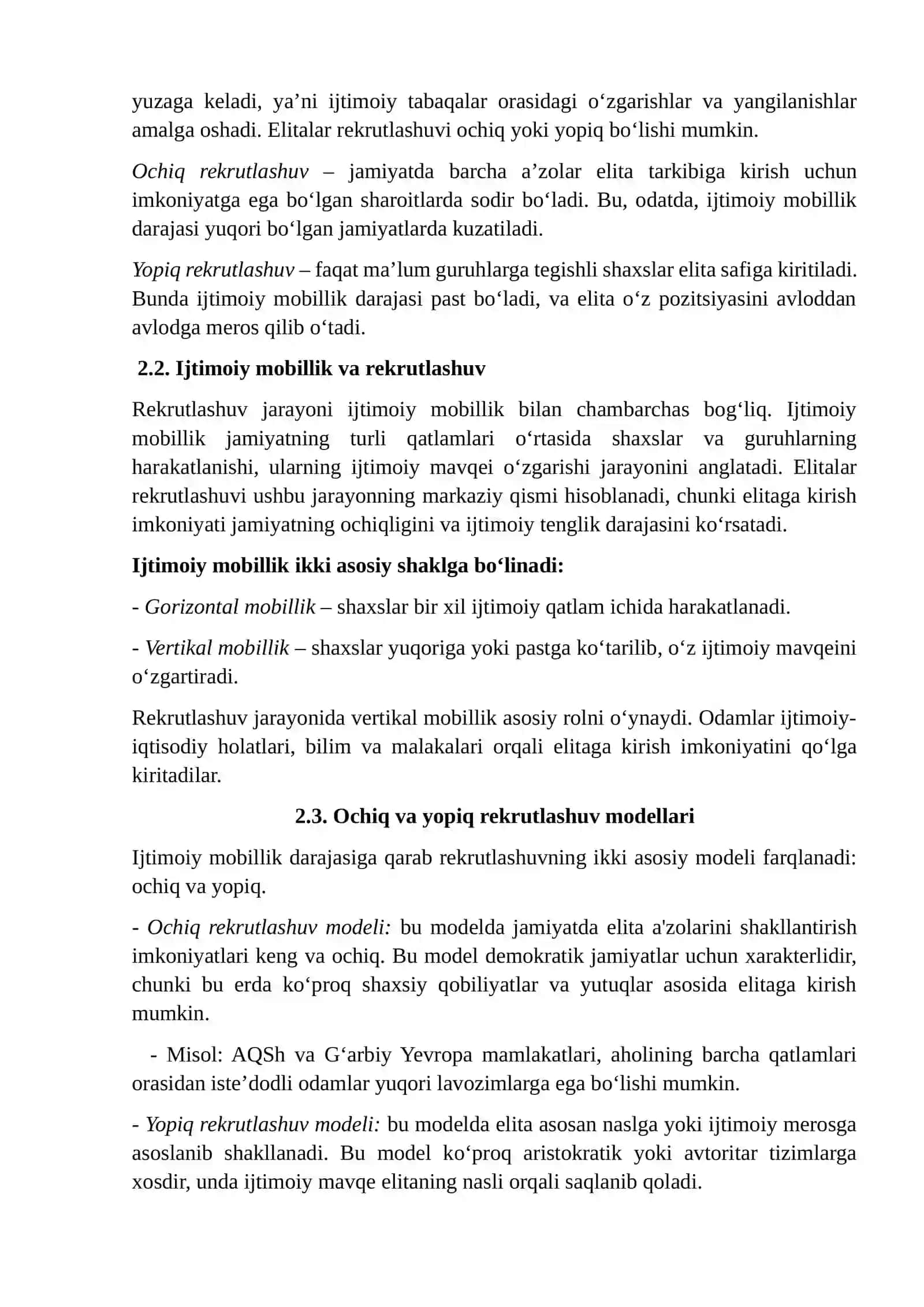 Elitalar rekrutlashuvi 3
