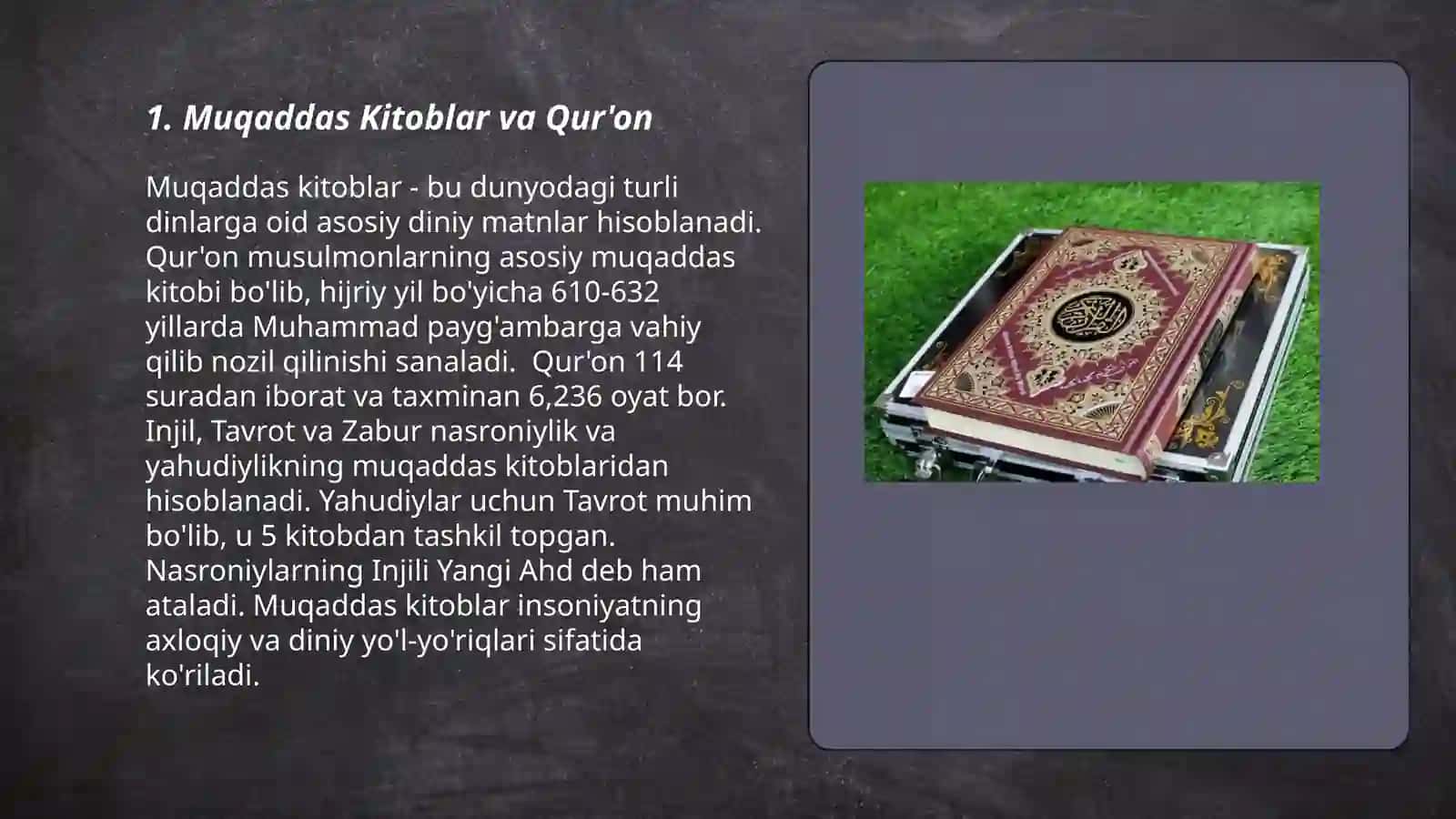 Qur'onni Qoraqalpoq tiliga awdrma 3
