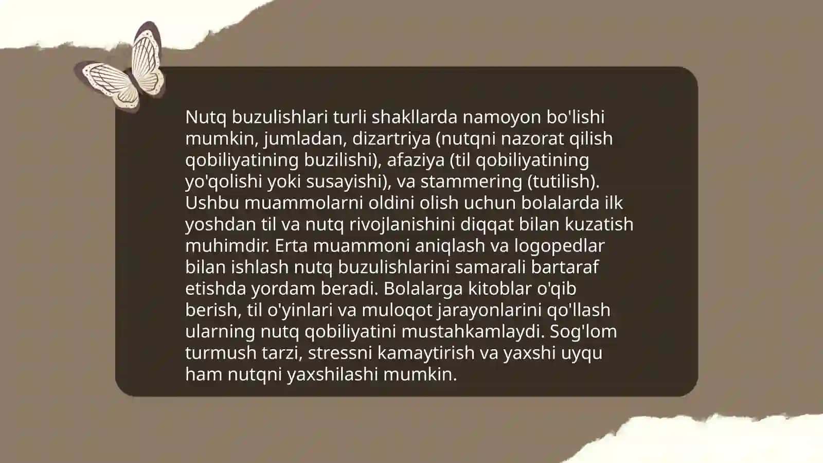 Nutq buzulishlari psixoprofilaktikasi 3