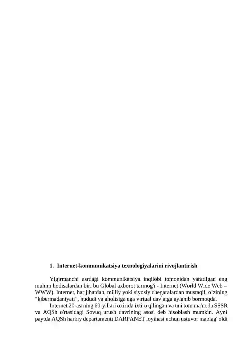 Internet-kommunikatsiya texnologiyalari 3