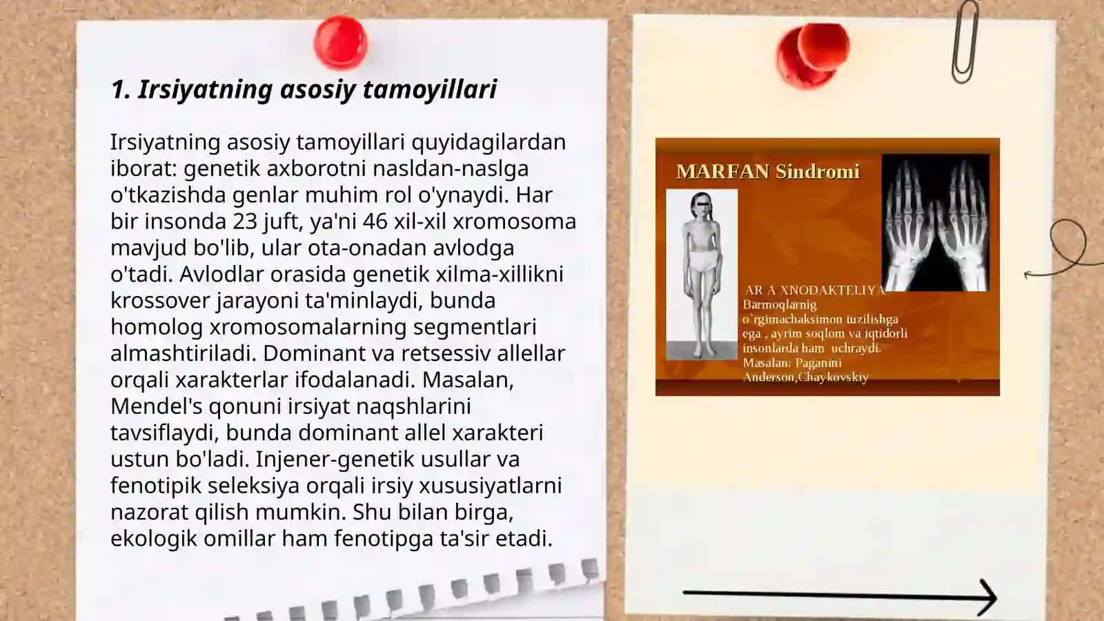 Irsiyat va irsiy kasalliklar 3