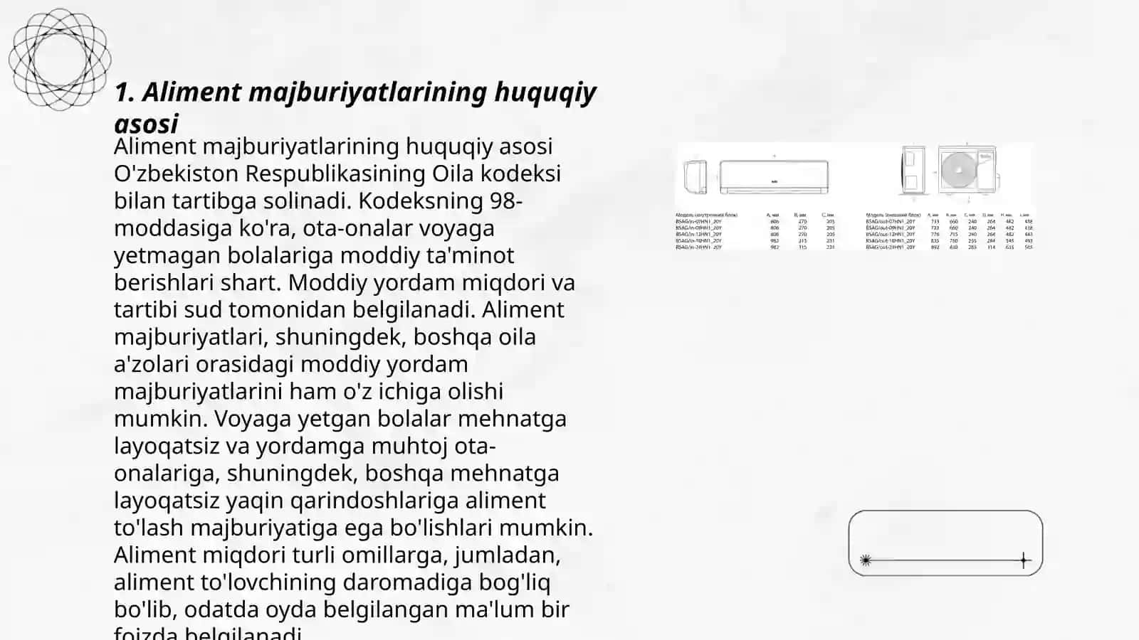 Aliment majburiyatlari 3