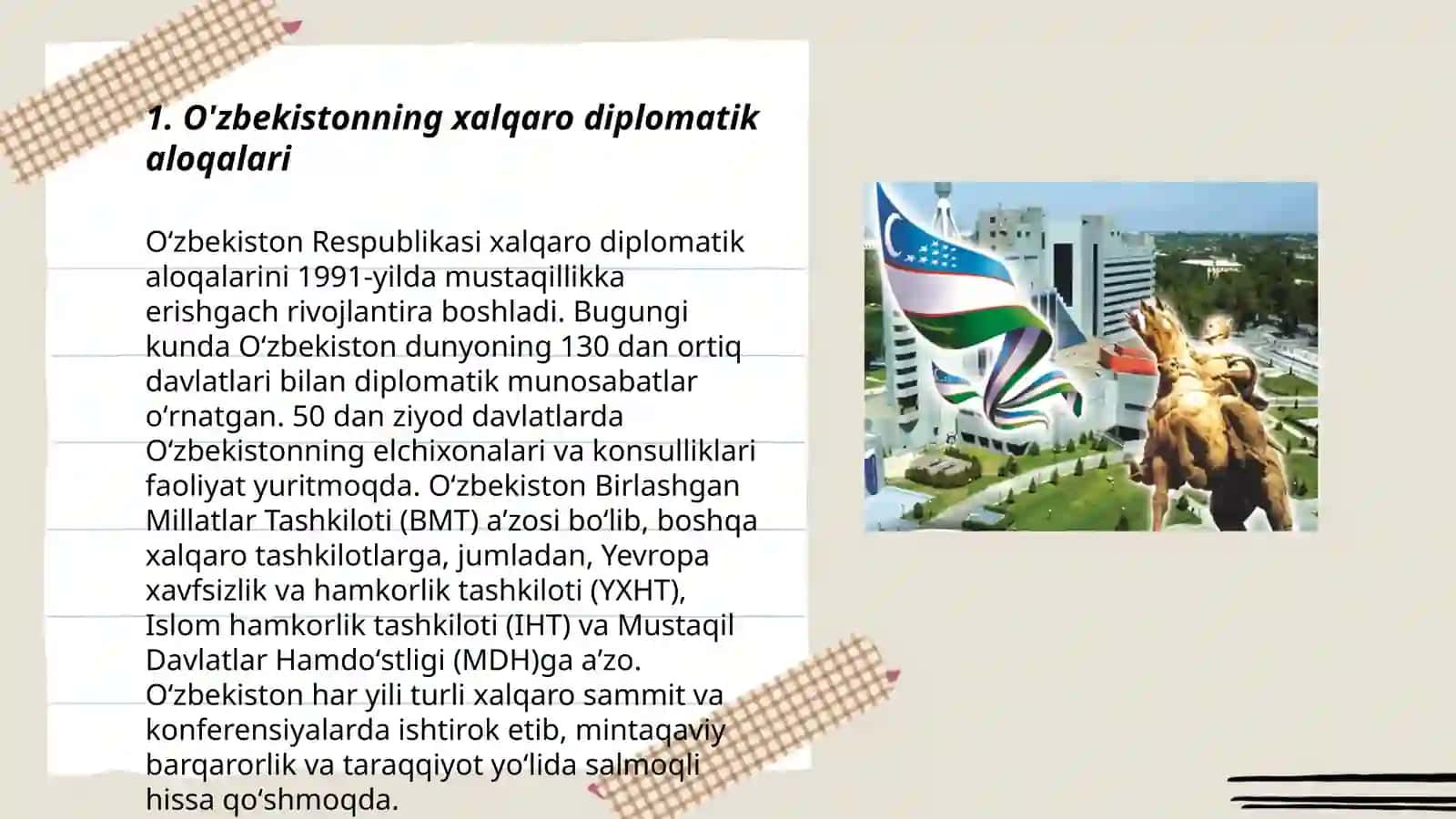 O'zbekiston va jahon hamjamiyati 3
