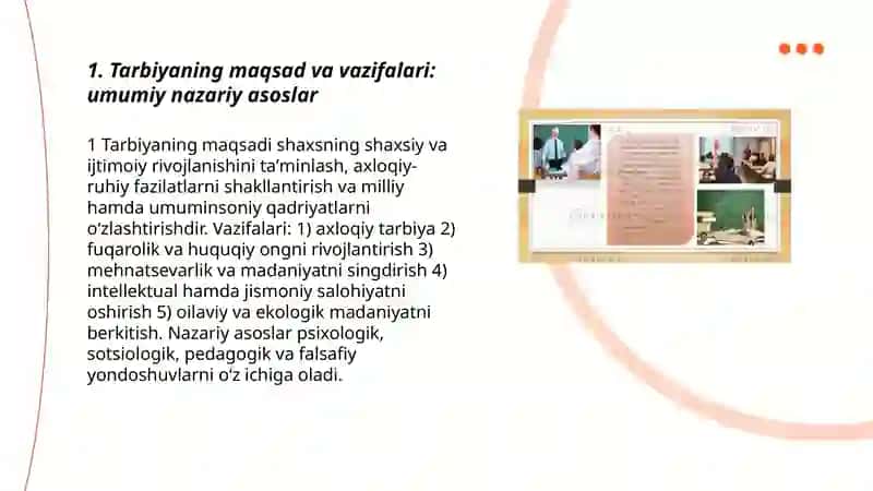 Tarbiyaning maqsad va vazifalari 3