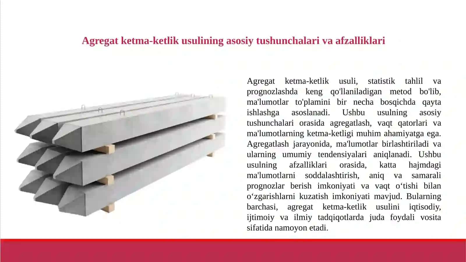 Agregat ketma -ketlik usulini hisobi 3
