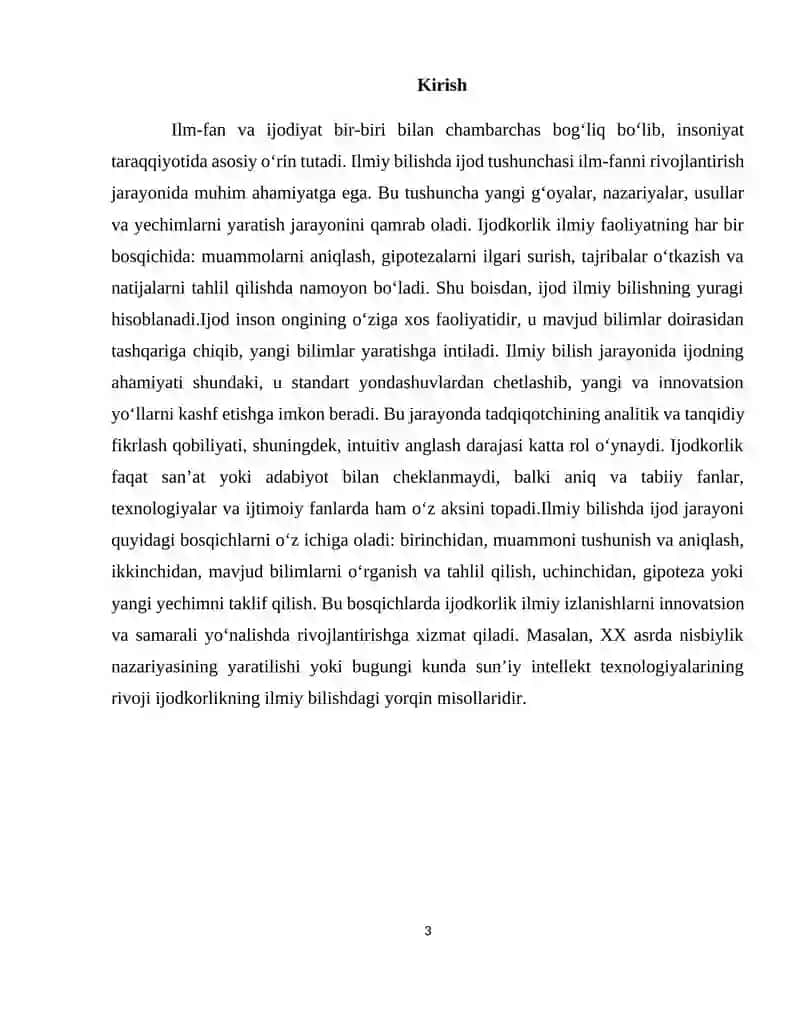 Ilmiy bilish tushunchasi va uning mohiyati 3