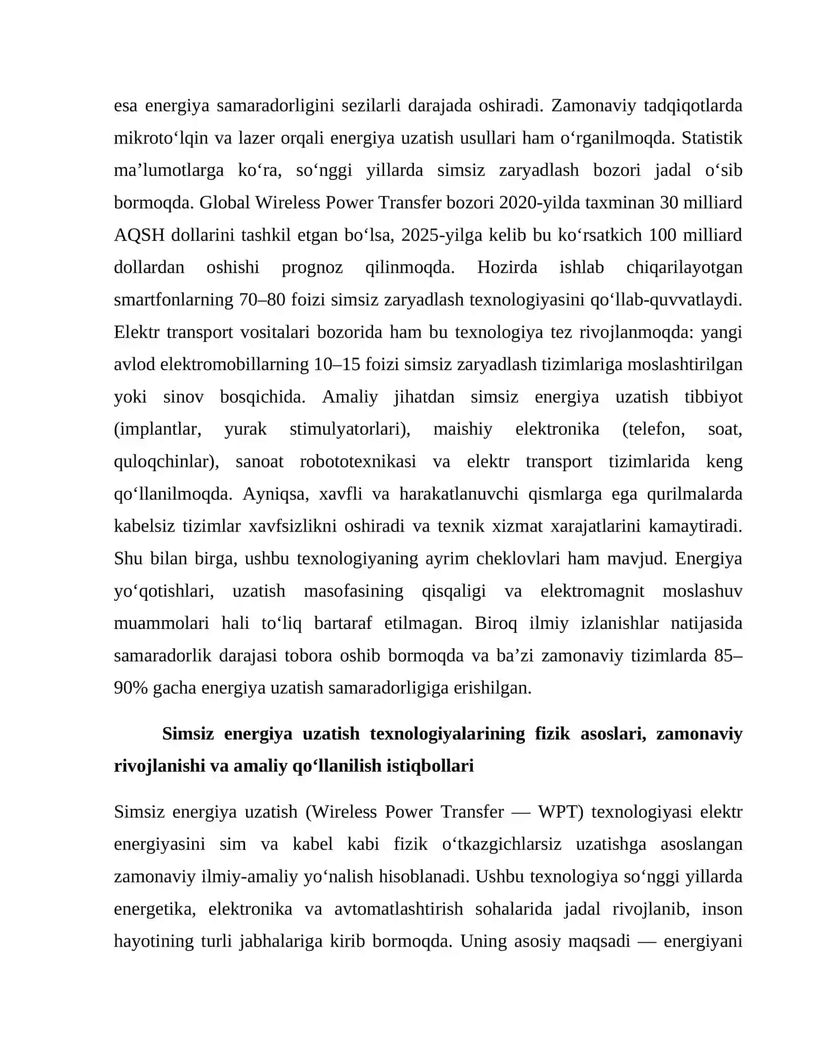 SIMSIZ ENERGIYA UZATISH TEXNOLOGIYALARI 3
