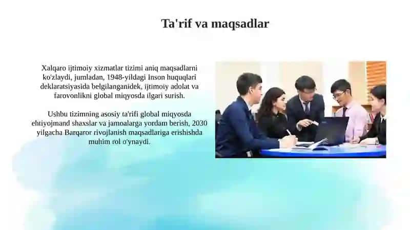 Xalqaro ijtimoiy xizmatlar tizimi 3