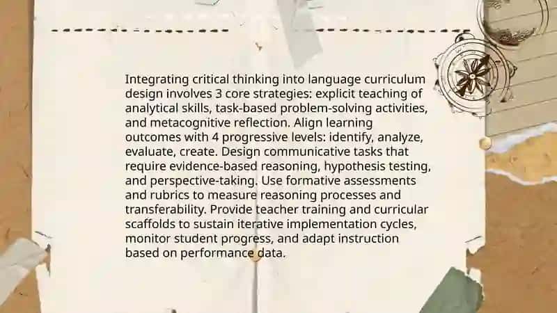 Enhancing critical thinking in language learners through effective educational practices 3