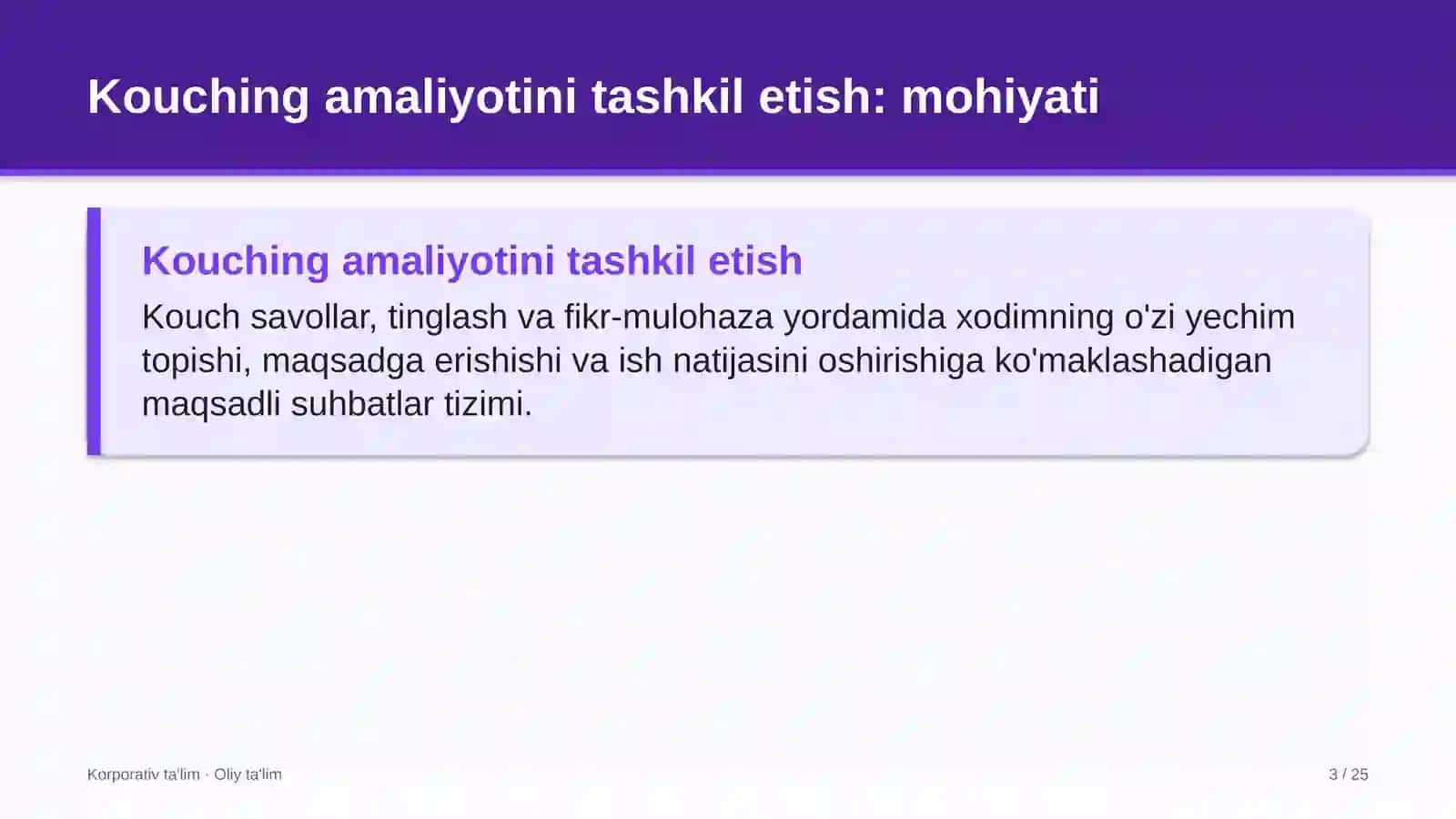 Maishiy texnika ishlab chiqarishda kouching amaliyotini tashkil etish 3