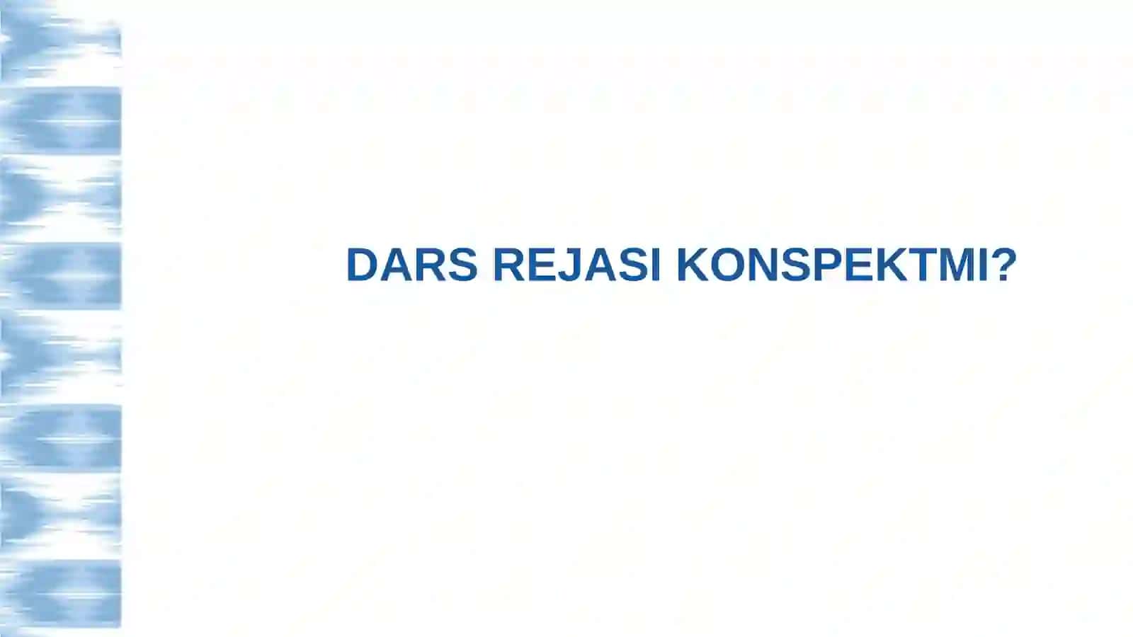 SAMARALI DARSNI REJALASHTIRISH 3