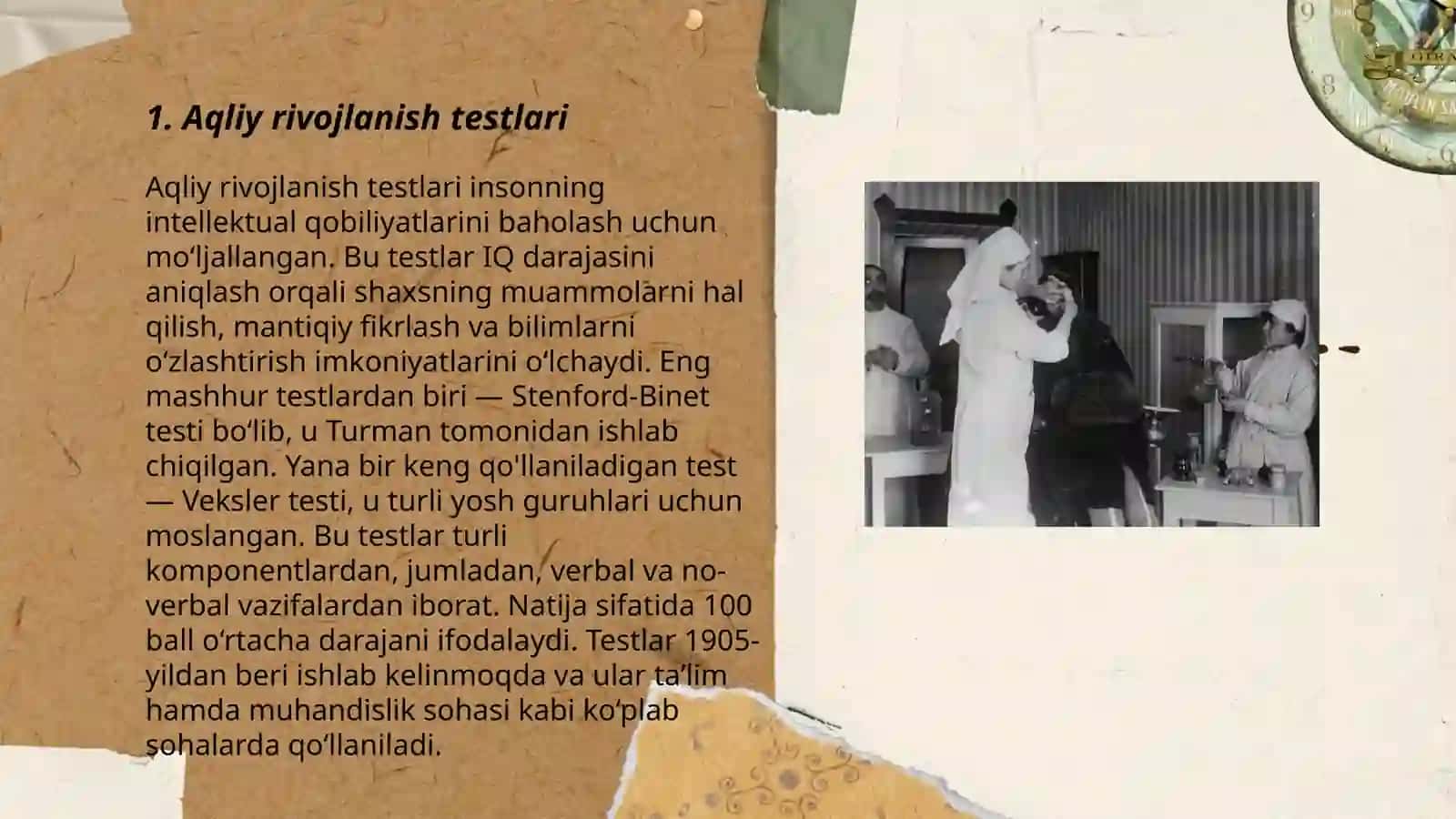 Aqliy rivojlanish testlari 3