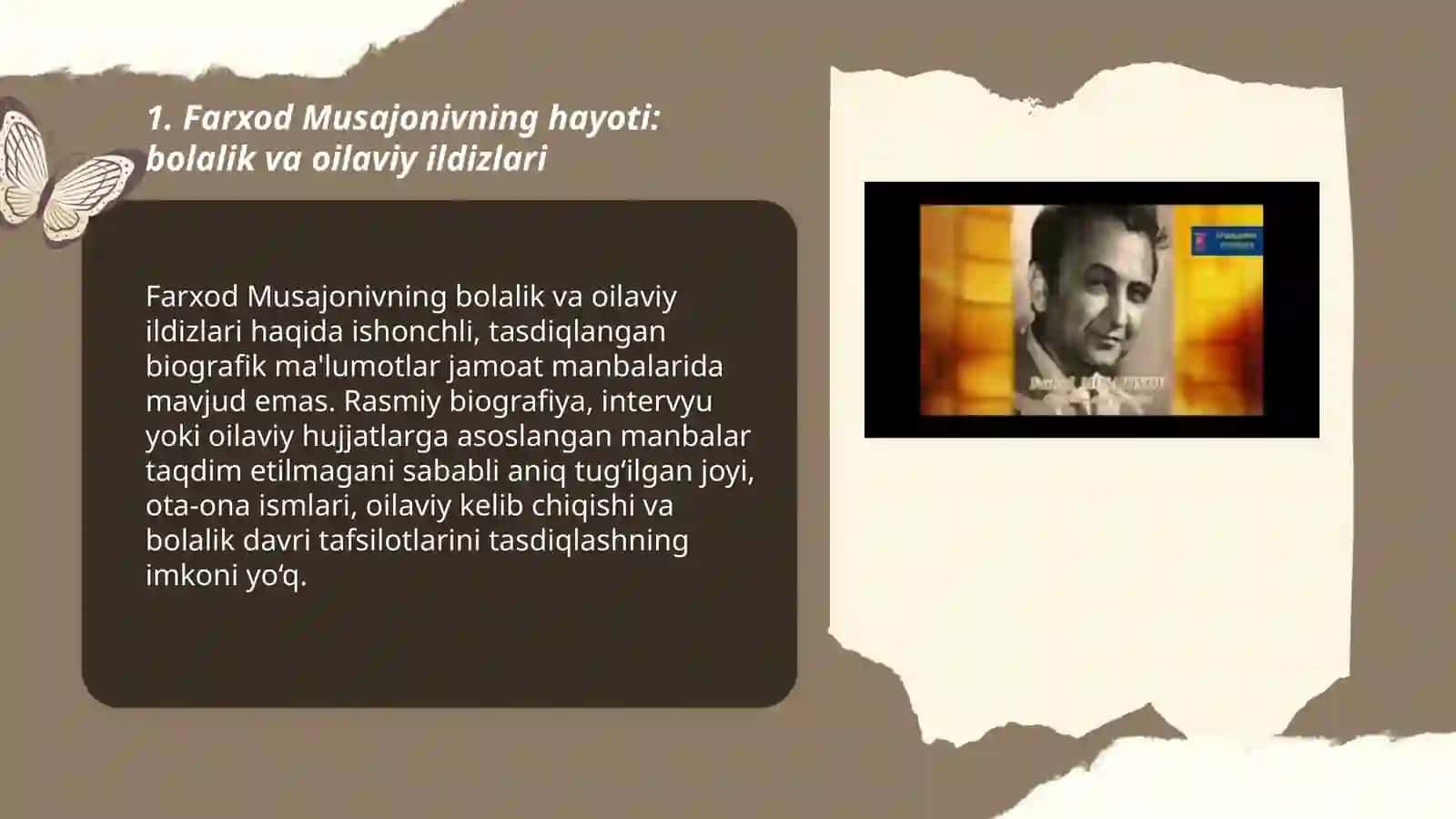 Farxod Musajoniv xayoti va ijodi 3