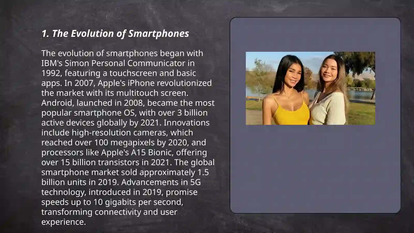 The Evolution of Smartphones 3