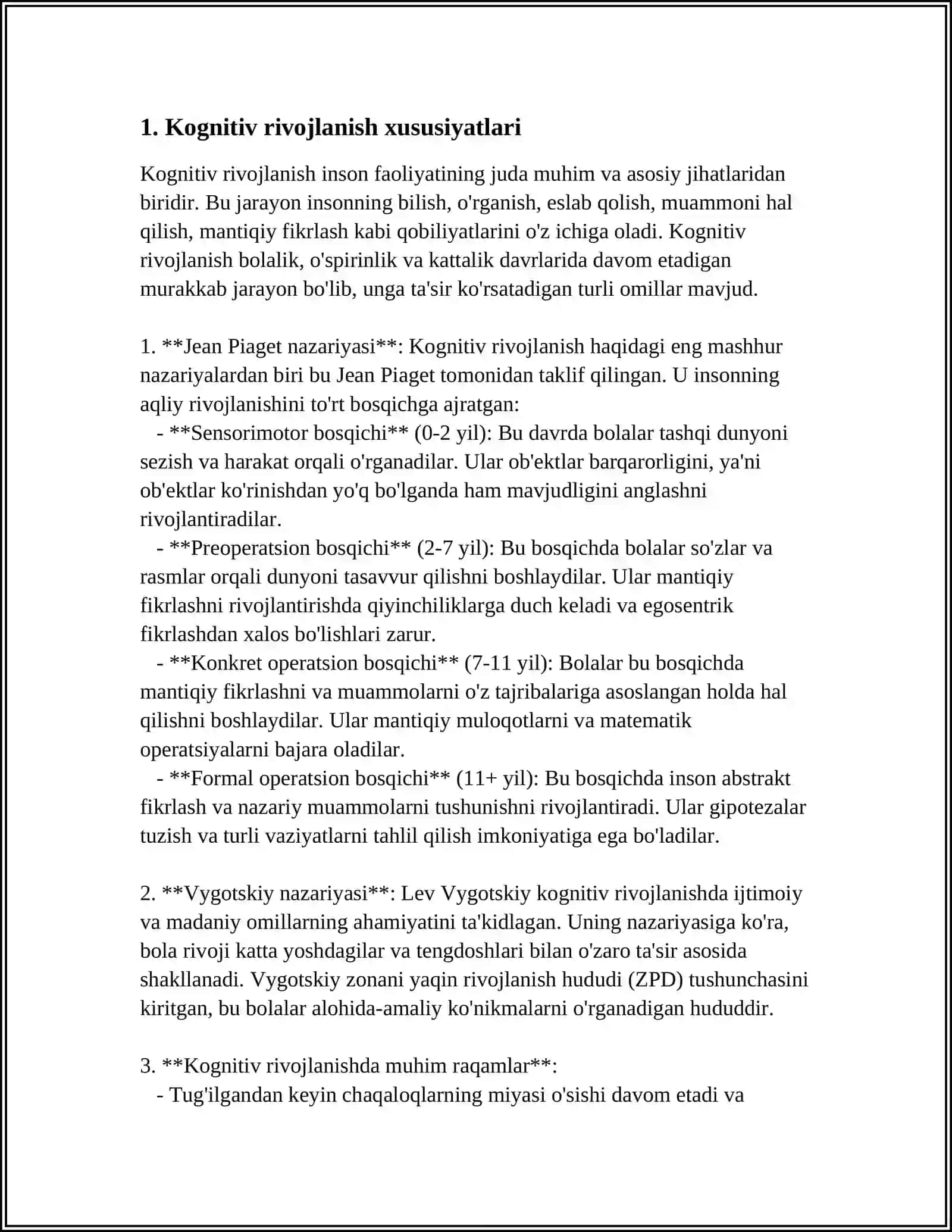MAKTABGACHA YOSH DAVRIDA PSIHIK RIVOJLANISH HUSUSIYATLARI 3