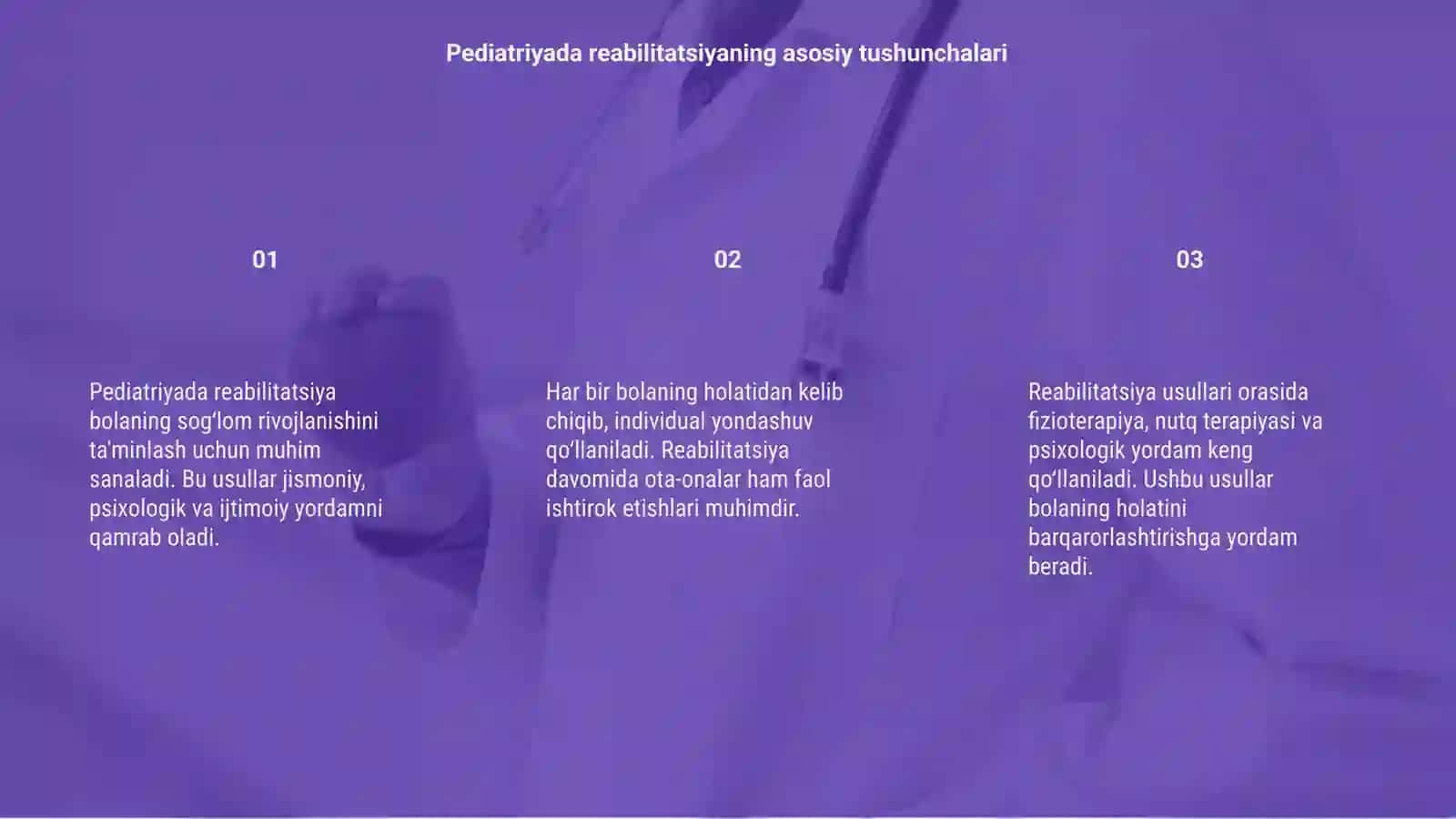 Pediatriyada reablitatsiya usullari 3