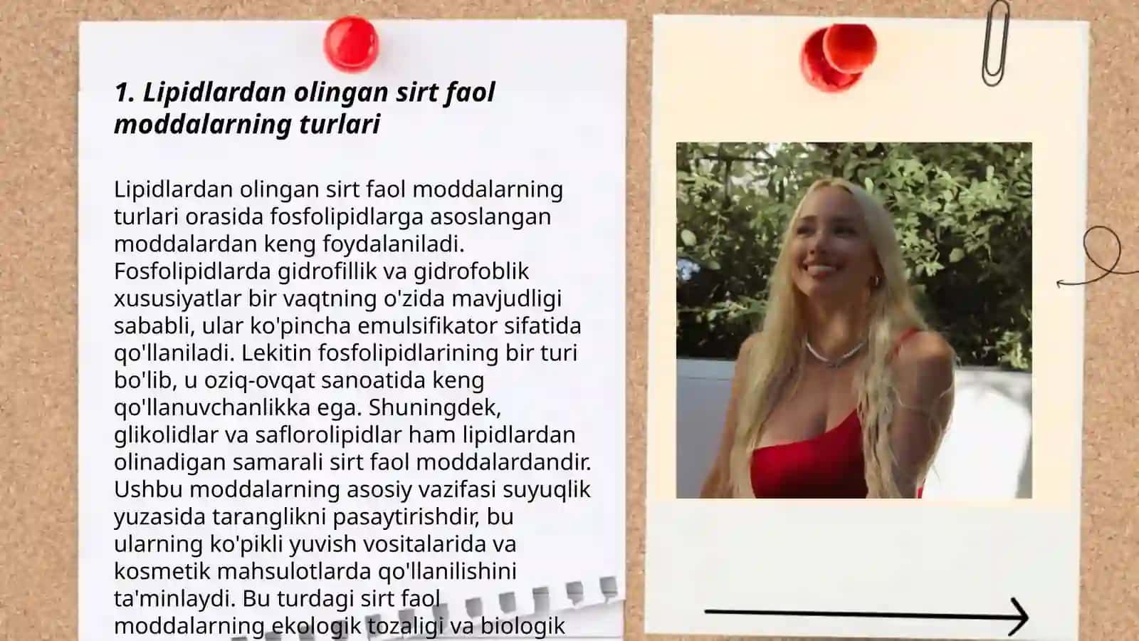 Lipidlar asosida sirt faol moddalarni olish 3