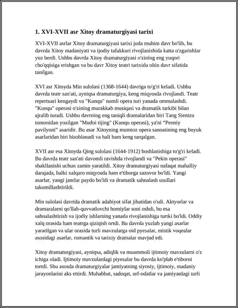 XVI-XVII ASR XITOY DRAMATURGIYASI RIVOJI 3