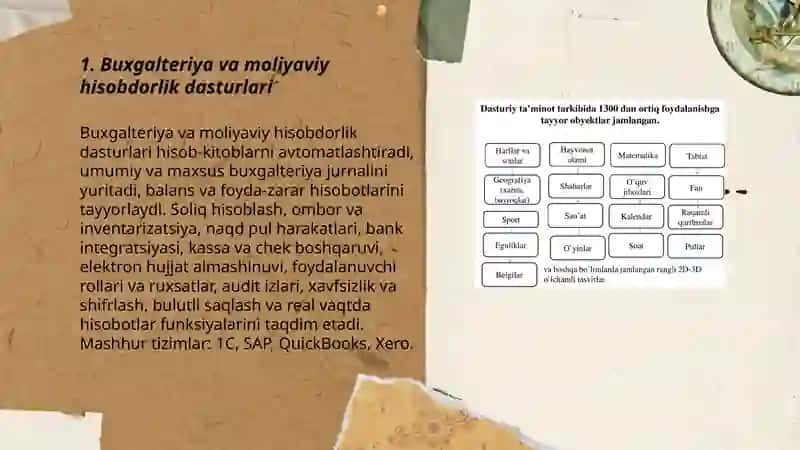 Buxgalteriya va moliyaviy hisobdorlik dasturlari 3