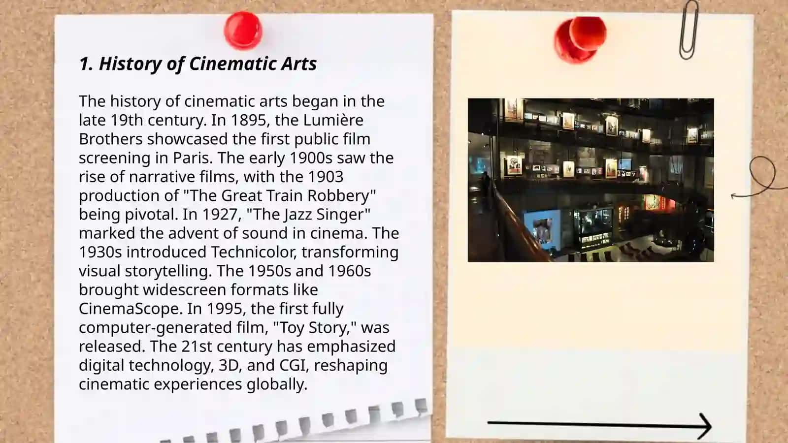 museums Cinemac and Theatres 3