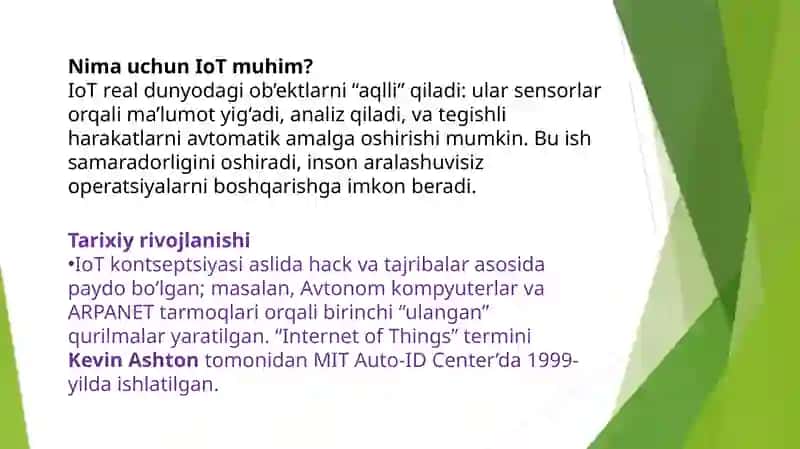 Internet of Things (IoT) – narsalar interneti tushunchasi 3