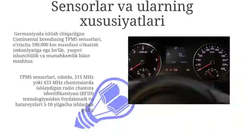 Avtomobil shinalari nazorat qilish tizimlari 3