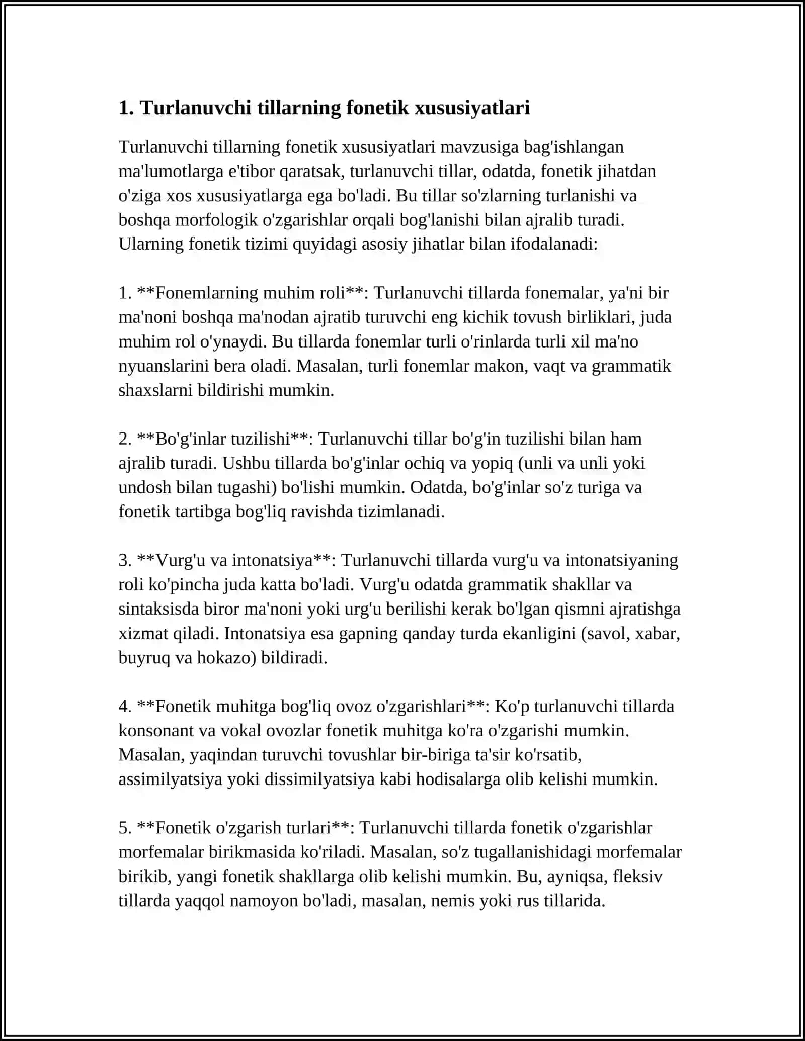 TURLI TILLARDAGI FANETIK HODISALAR 3