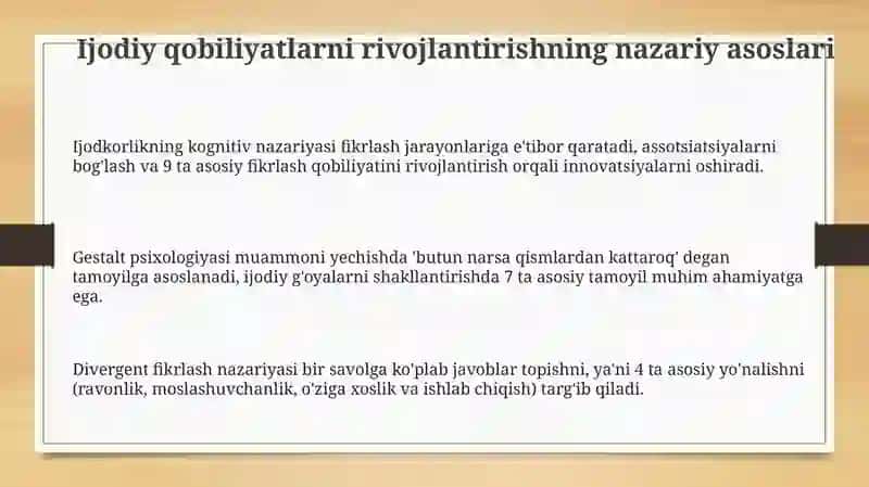 Texnologiya jarayonida oʻquvchilarning ijodiy qobiliyatlarini shakllantirish 3