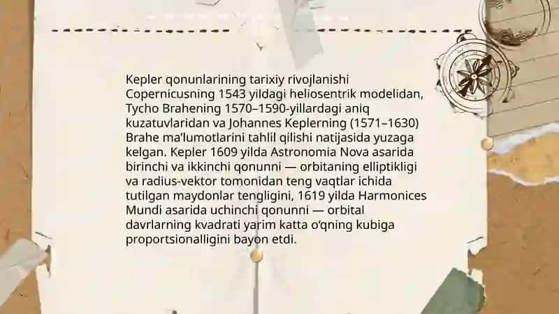 Kepler qonunlari 3