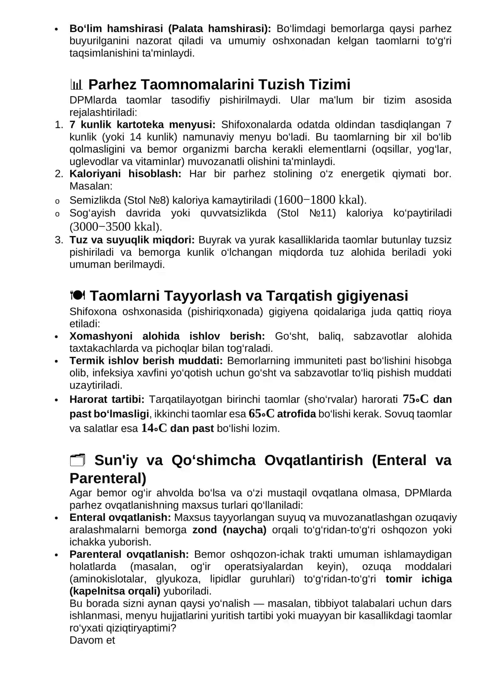 DPMlarda parhez ovqatlanish 3