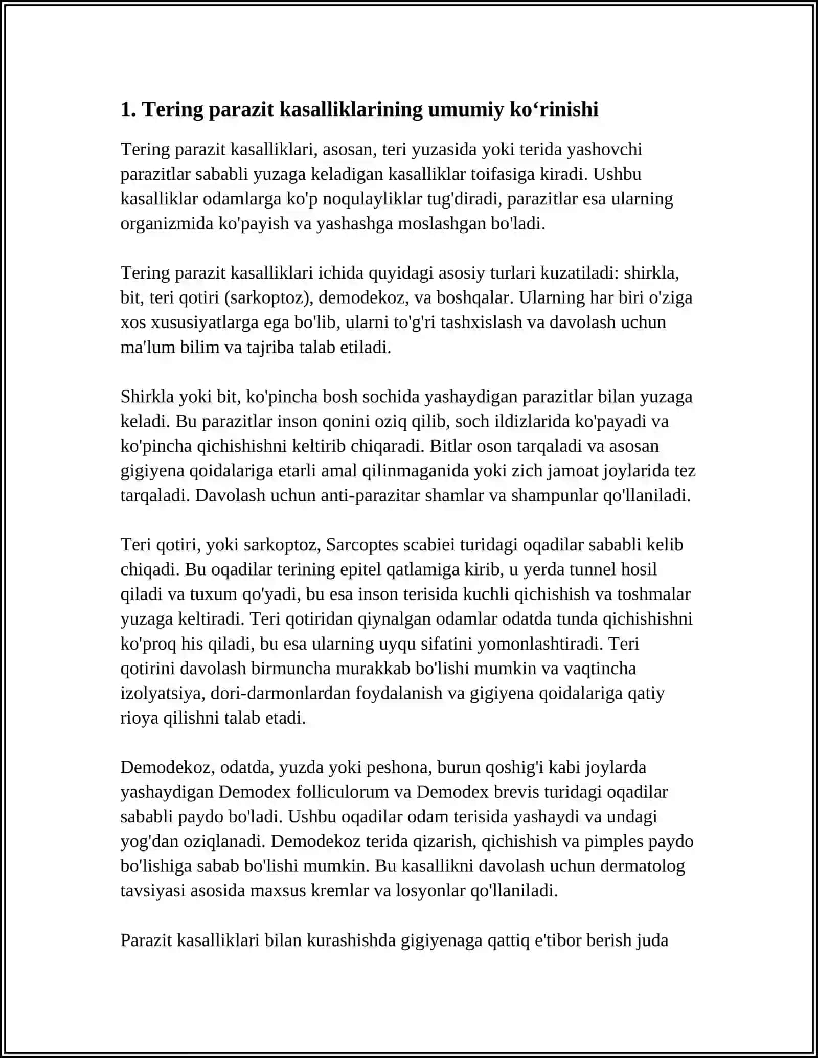 TERING PARAZIT KASALIKLARI 3