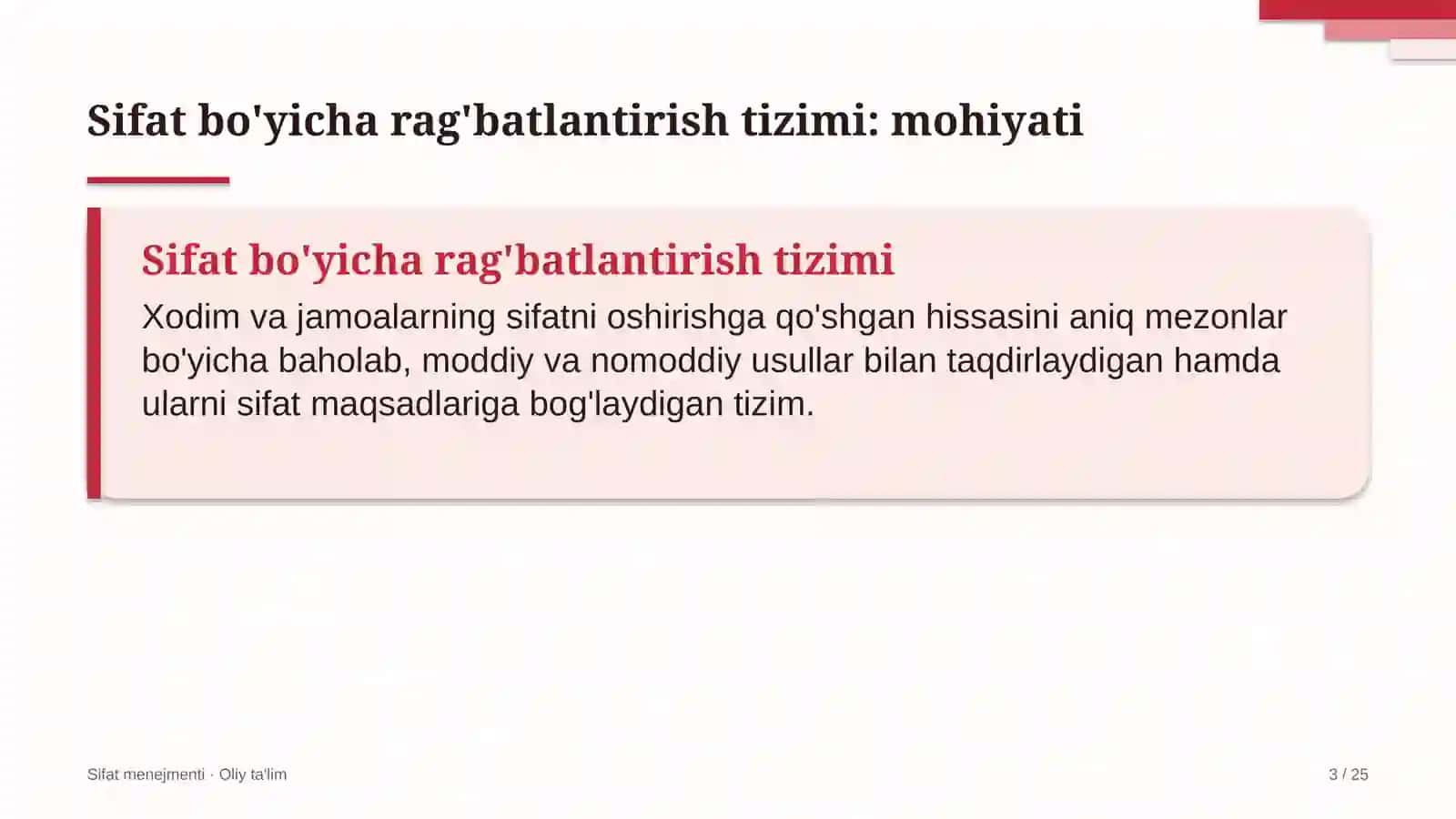 elektron hukumat tizimida sifat bo'yicha rag'batlantirish tizimi 3477 3