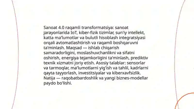 Sanoatda fan texnika taraqqiyoti 3