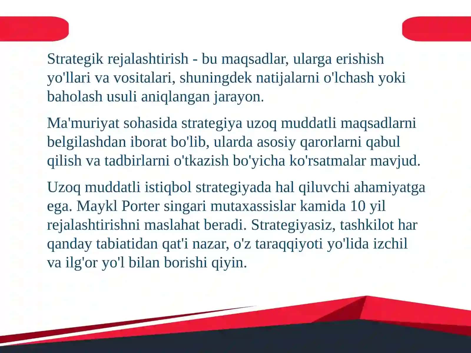 STRATEGIK MOLIYAVIY REJALASHTIRISH 3