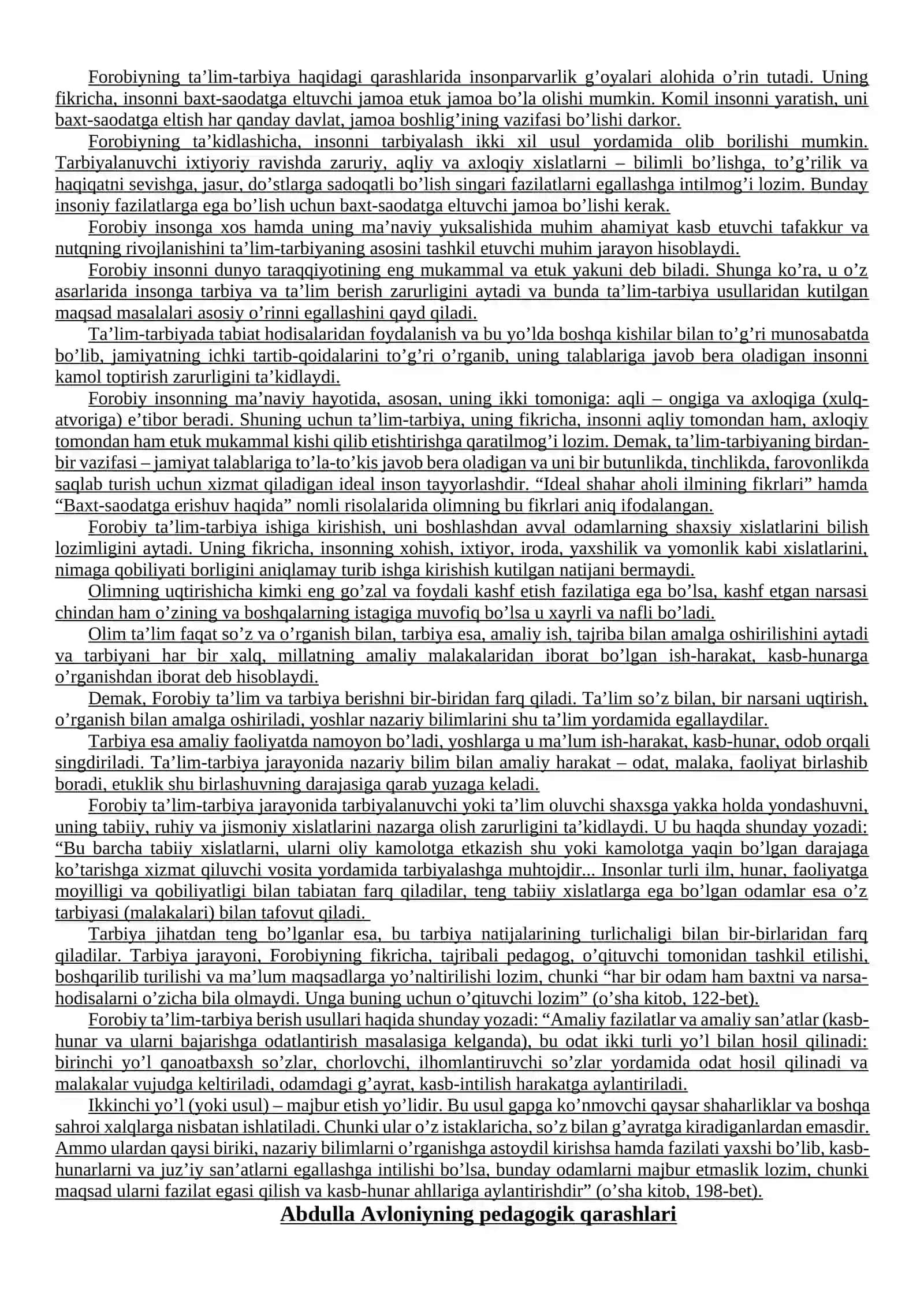 PEDAGOGIK QARASHLAR SHARQ MUTAFAKKIRLARI 3