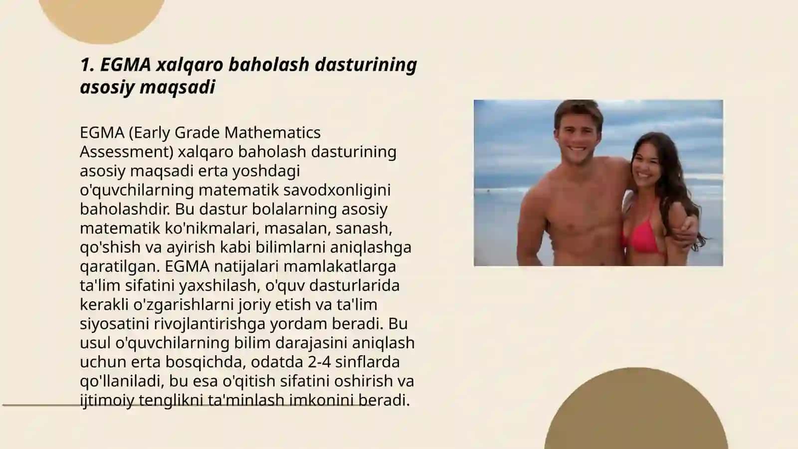 EGMA xalqaro baholash dasturi 3