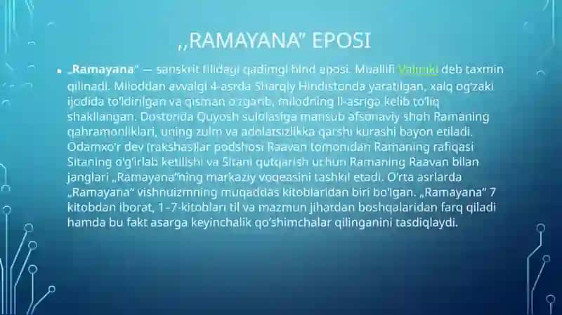Ramayana 3
