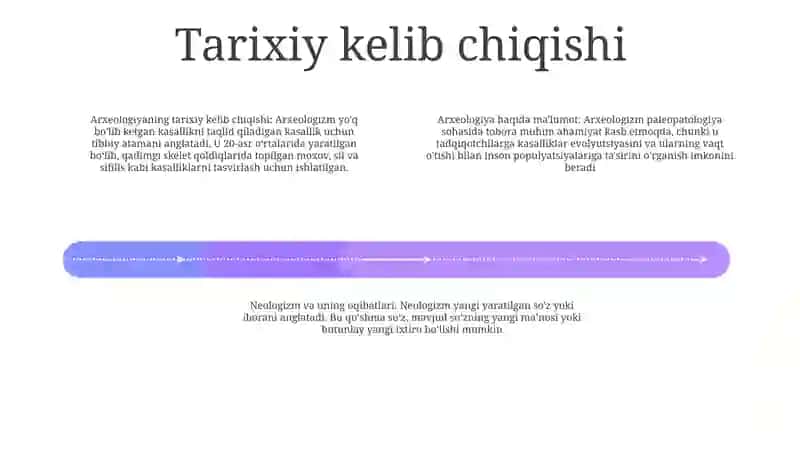 Arxeologizm va Neologizm Haqida Ma'lumot 3