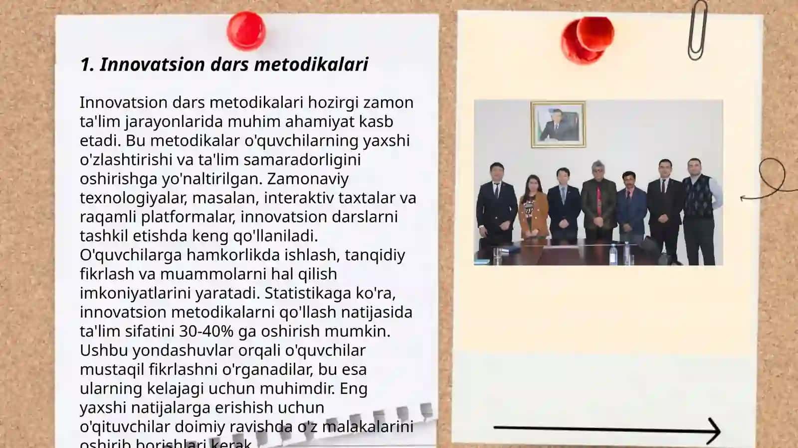 Innovatsion darslarni tashkil etish 3