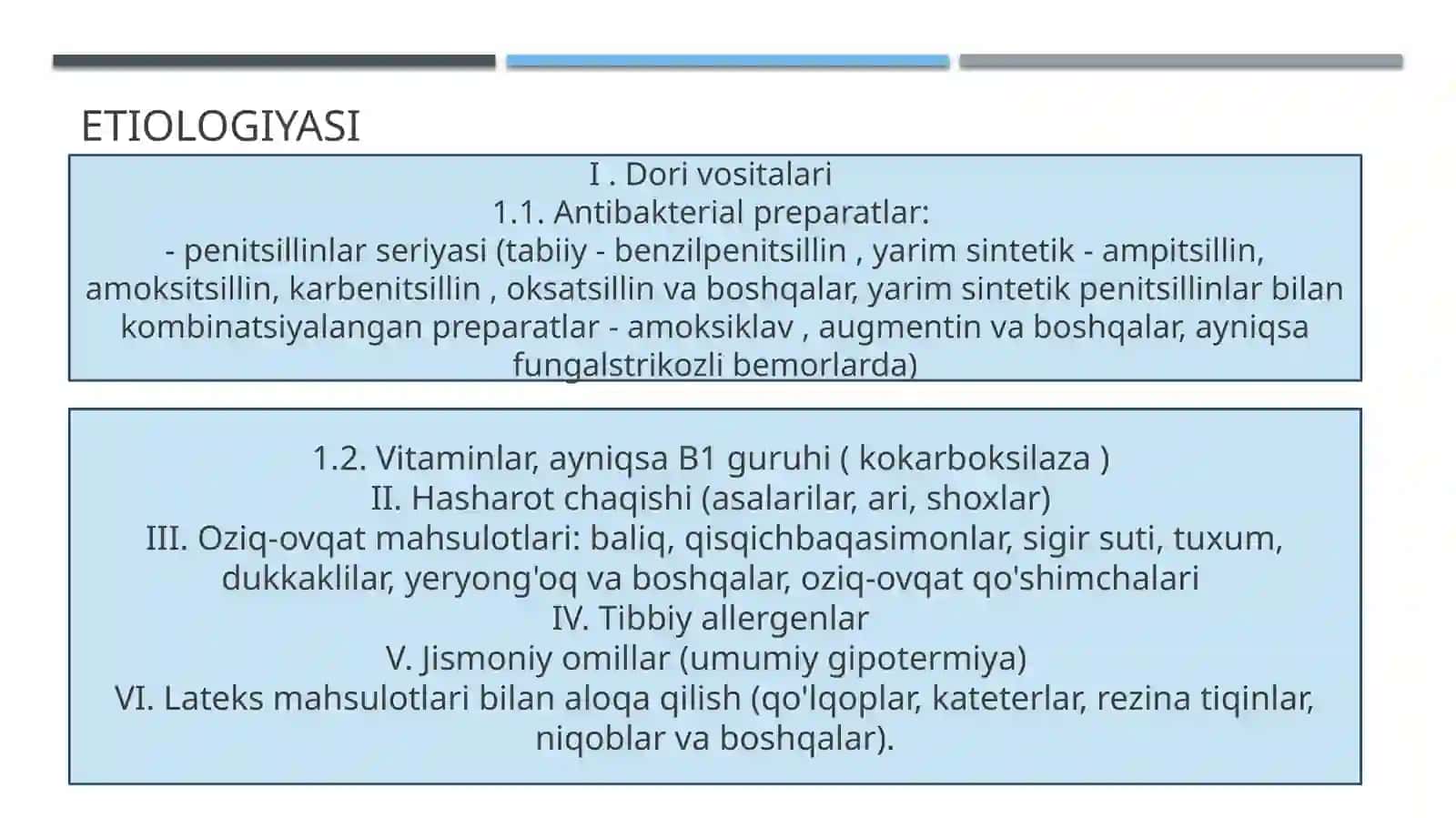Anafilaktik shok va uni davolash 3