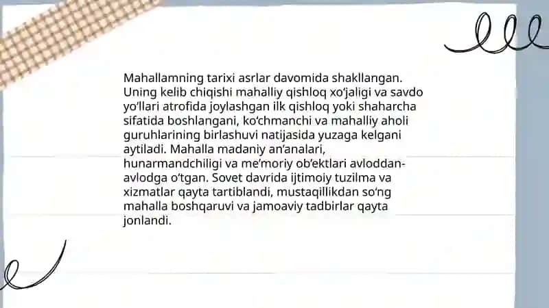 Mening mahallam mening faxrim 3