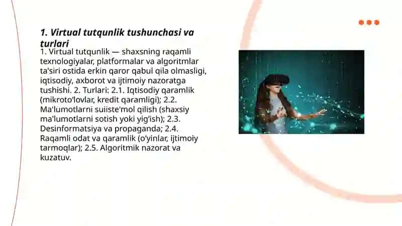 Virtual tutqunlikka qarshi kurash 3