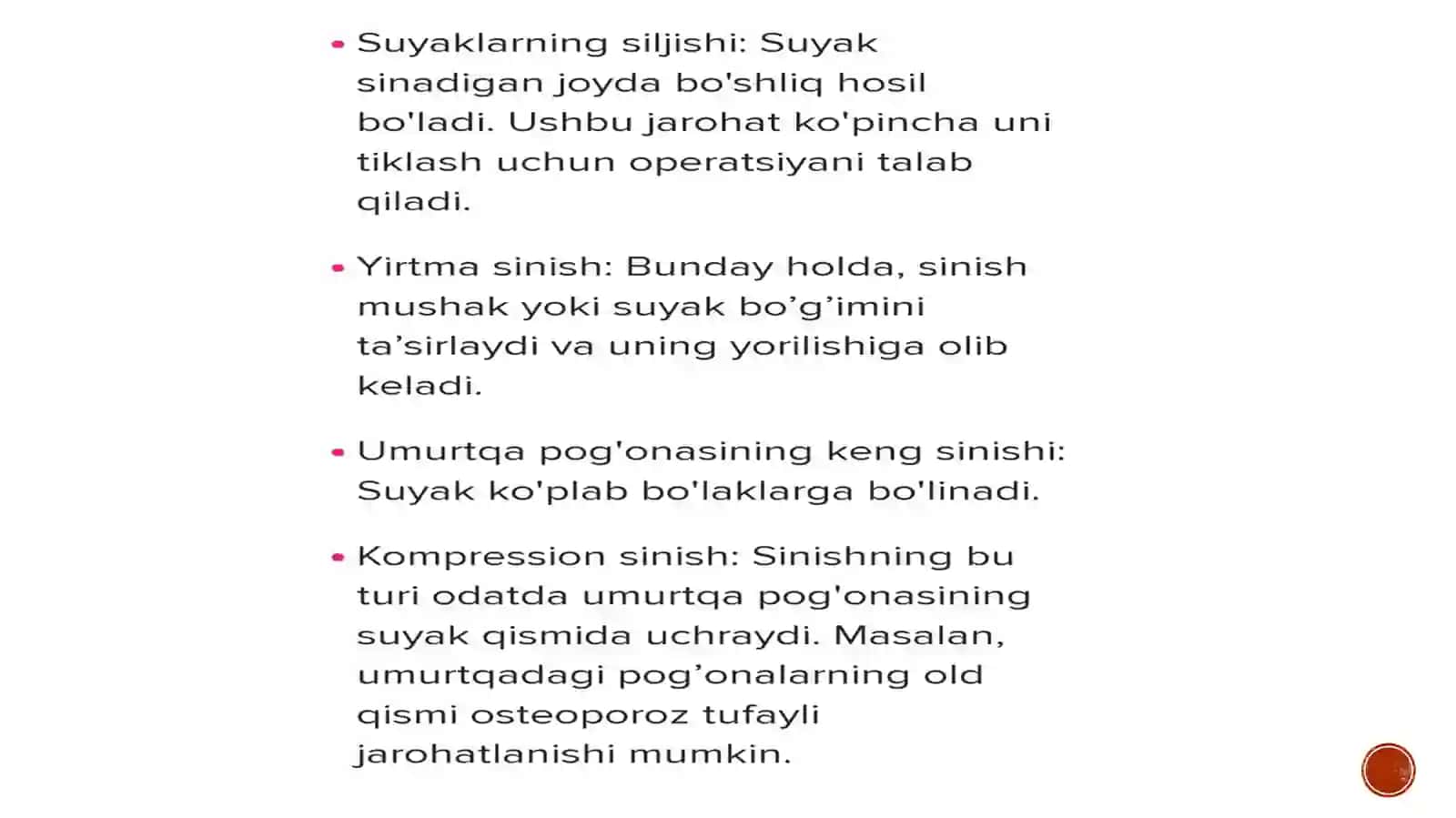 Suyak sinishi 3