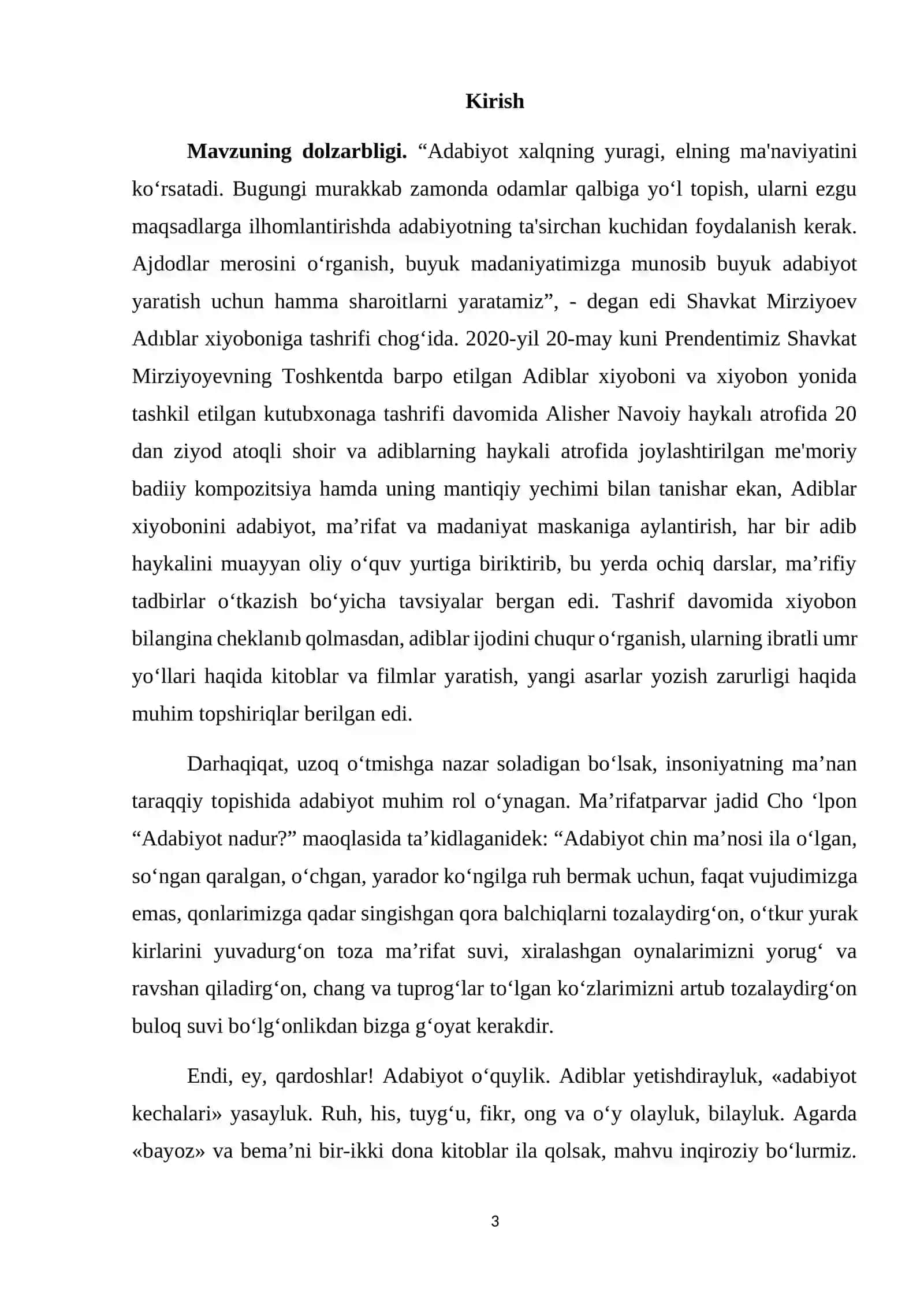 Badiiy asarda shakl va mazmun uyg ‘unligi 3