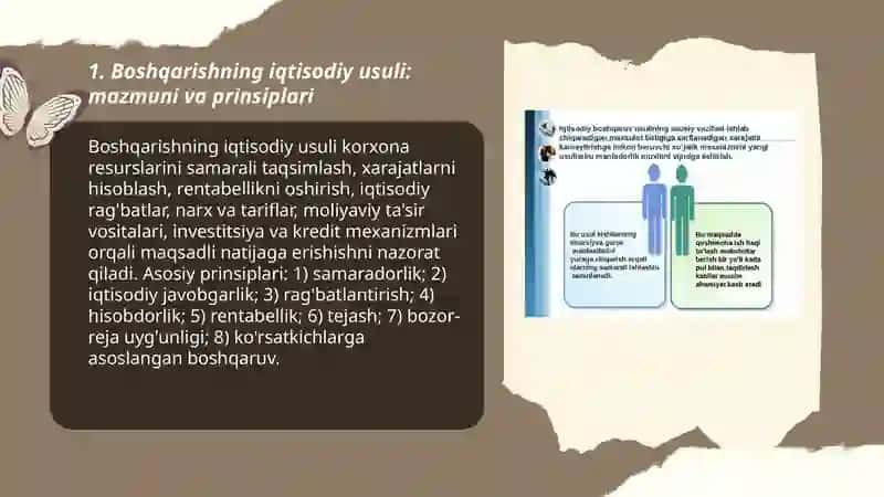 Boshqarishning iqtisodiy usuli 3