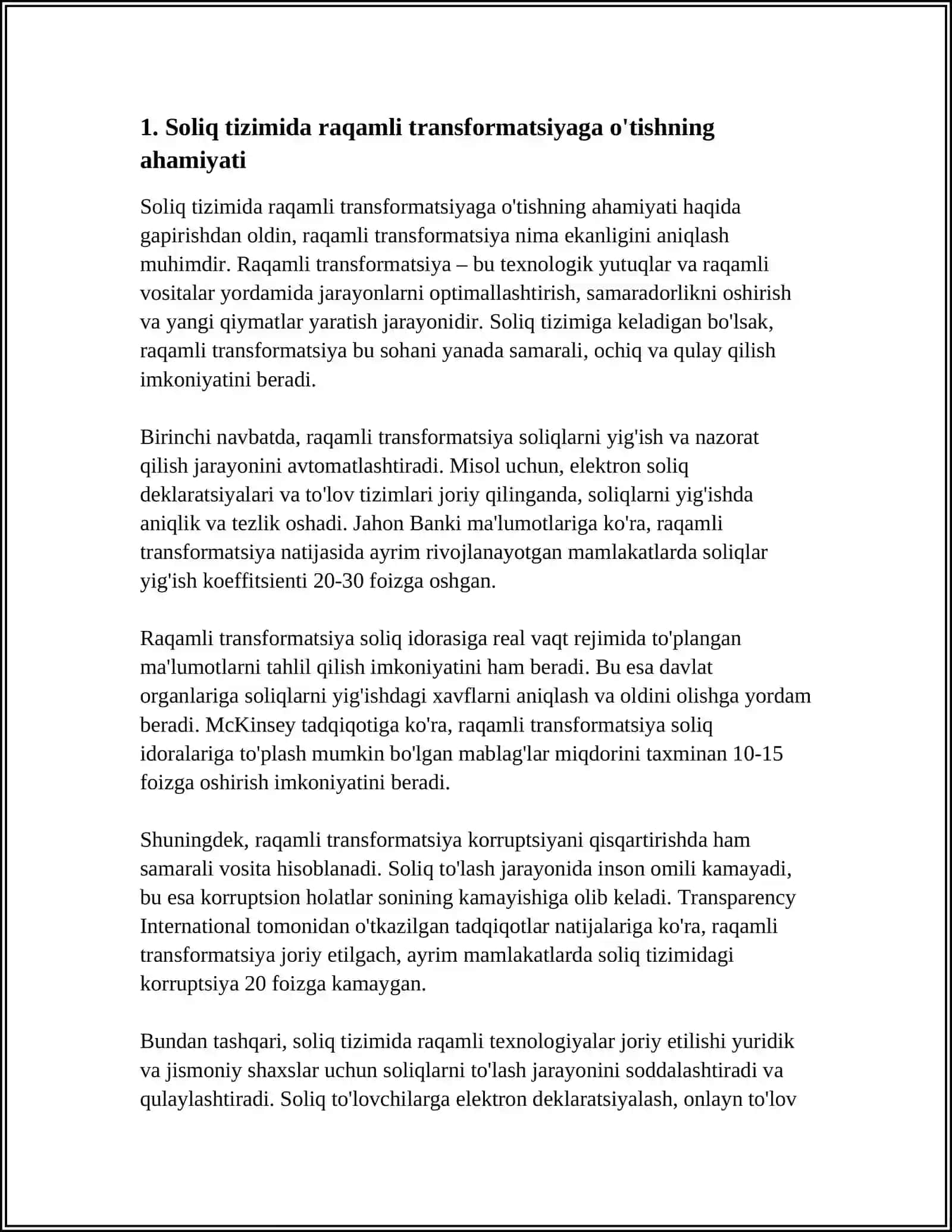 O‘ZBEKISTONDA SOLIQ TIZIMINI RAQAMLI TRANSFORMATSIYA 3
